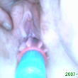 with horny dildo
